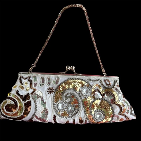 Evening clutch; NWOT; Beautiful Bag - Picture 1 of 10
